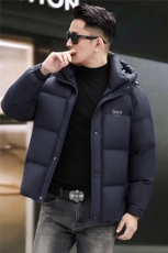 2025新款冬季短款90绒子白鸭绒羽绒服外套中年男装加厚羽绒服夹克，男装夹克，钱塘723