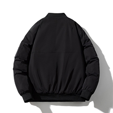 现货2色秋冬带帽可拆卸飞行服外套棉服夹克，男装棉衣，电商A105