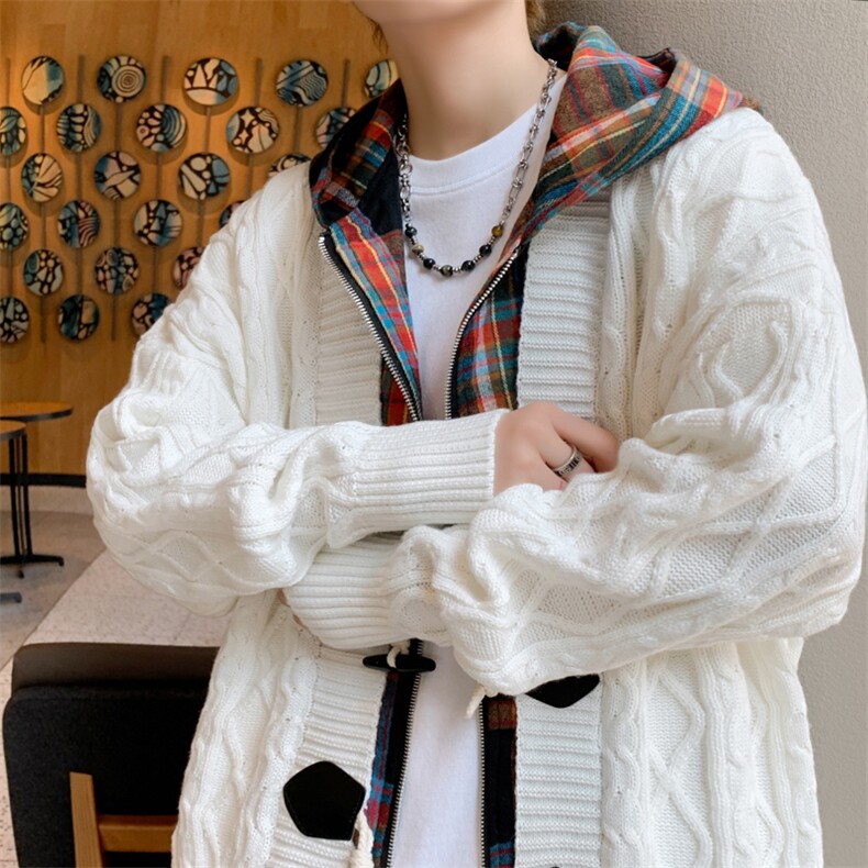 2024【新品】新品针织开衫男士休闲外套上衣1018-1-M691-P85,女装短外套,星座1018-1​