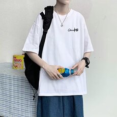 2023春夏季新款男休闲圆领短袖T恤黑白灰G126P28，男装T恤，星座1116-2
