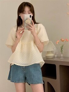 小毛球娃娃衫超韩图片