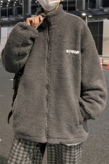 大码M-3XL羊羔绒外套男冬季加厚潮牌ins2021新款服W2266-P47，男装棉衣，星座512-4