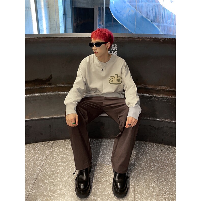 B221美式街头hiphop宽松户外工装休闲裤子LK23116-P60控78,男装休闲裤,电商B221