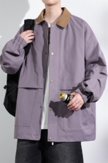 109-JK8816-P83L-9XL春季新款大码翻领夹克外套控138，男装夹克，星座109