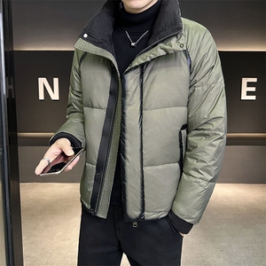 2024新款男士羽绒服立领拼色冬装外套 50绒 B240-YR26-P225图片