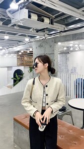 小香风外套图片