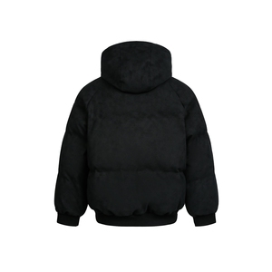 现货（帆布皮）加厚连帽立体纹理感简约百搭棉服（特批90）图片