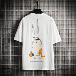 【】A003-HT1031-P30夏装可爱猫咪时尚短袖T恤 网格挂拍图片