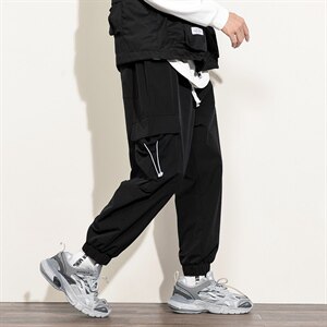 2021秋季新款大码男日系白墙工装微弹冰丝九分休闲裤K2083-P45