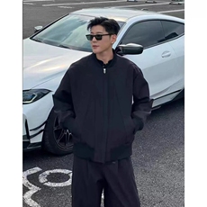 美式高街牛仔棉衣外套男女春秋冬季复古潮流加绒加厚棉服保暖夹克，男装夹克，四季星座505