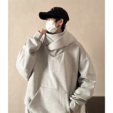 高街vibe美式重工业机能风卫衣男款重磅潮牌连帽外套W4465-P46，男装卫衣，星座412-2