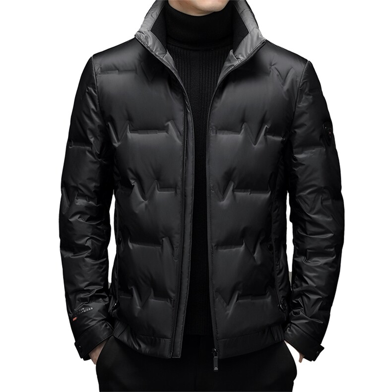 羽绒服男冬季2023新款中年男式加厚鸭绒外套爸爸冬装YLS2105-P260,男装羽绒服,电商B212（原钱塘6029）