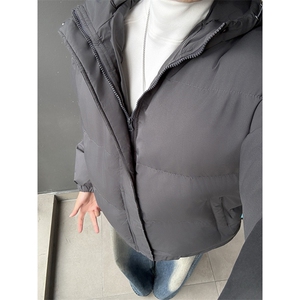 现货高品质美式高街冬季重磅三防加厚羽绒棉衣厚外套面包棉服图片