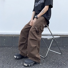 2024春季新款直筒工装裤男美式潮牌机能休闲长裤现货K7714-P60，男装休闲裤，星座512-3