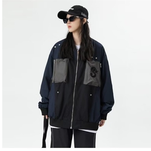 2023美式刺绣飞行员夹克女风 JS225 P80图片