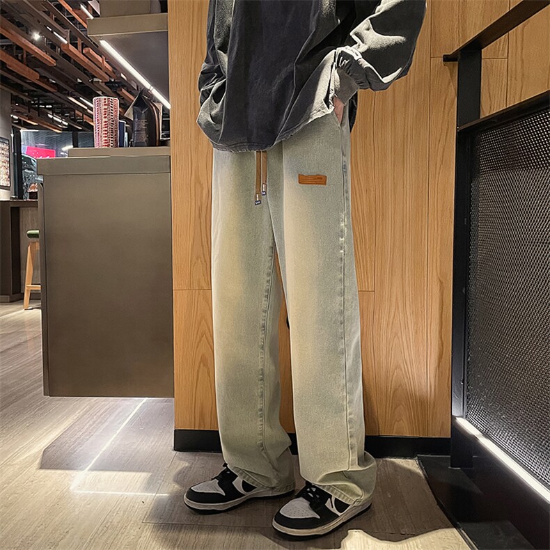加绒牛仔裤直筒深度库存B342-K7009-P35控59加绒P45,男装牛仔裤,电商B342