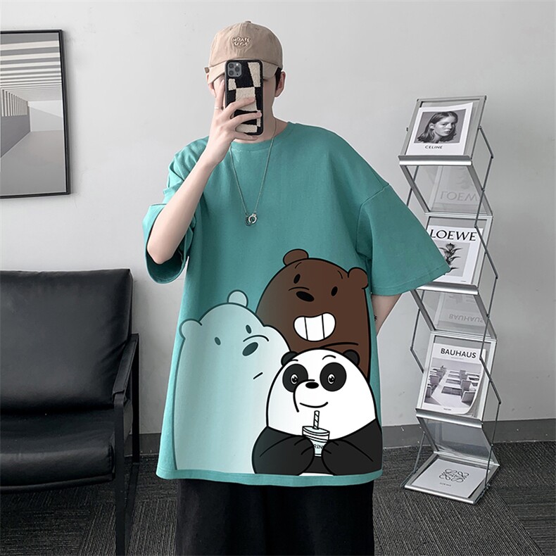纯棉短袖t恤男大码半袖打底衫宽松体恤衫DX17277-P20大皂风,男装T恤,电商A040