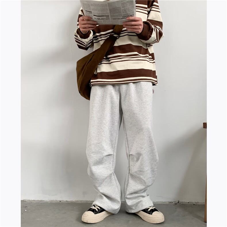 日系复古水洗做旧牛仔裤男ins高街潮牌宽松直筒XK11-P36,男装休闲裤,星座1109-3