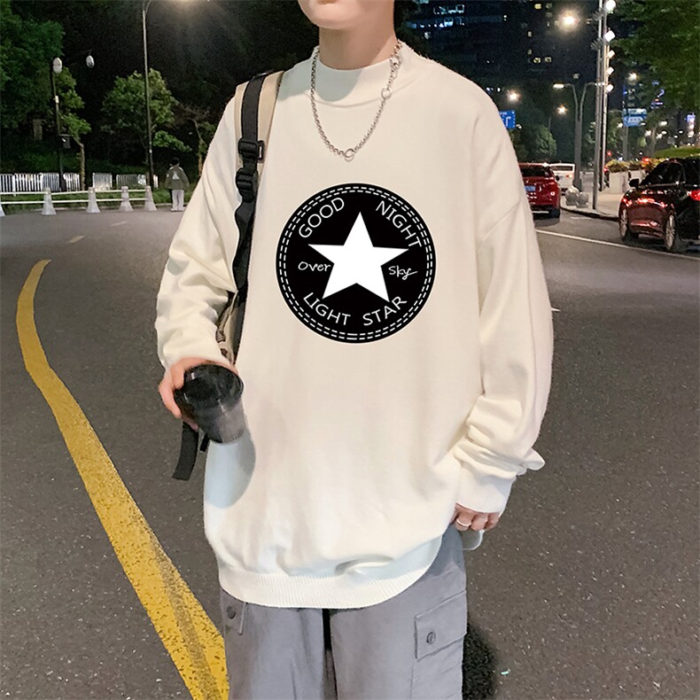 M18008-P45 加绒款-P65半高领毛衣男士大码针织衫男毛线衣男图片