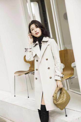 风衣，女装风衣，思欧米