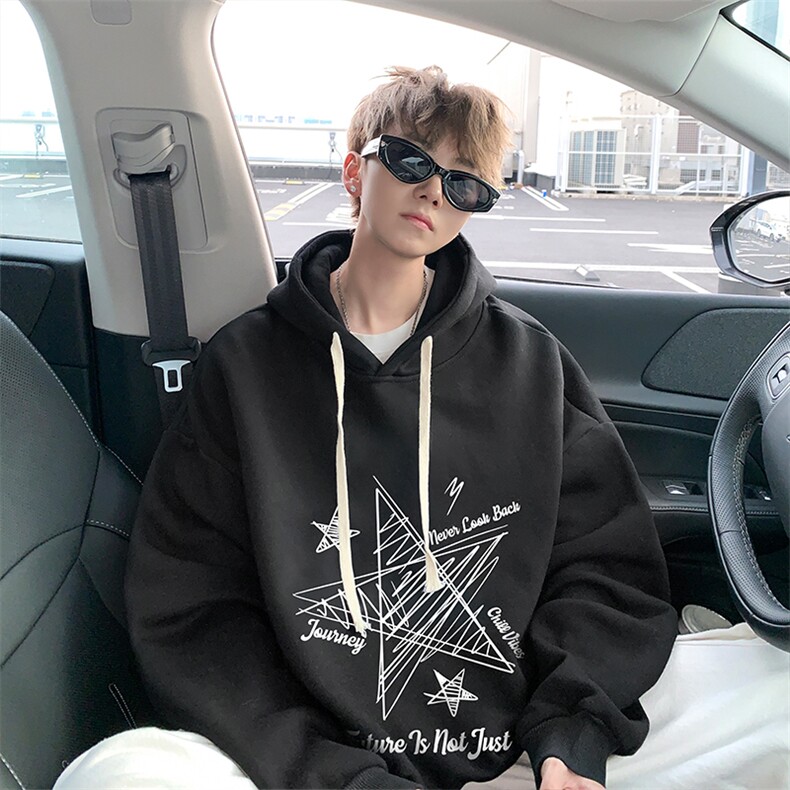 连帽卫衣男大码胖子帽衫大号运动服WY2456-P35,男装卫衣,电商A040