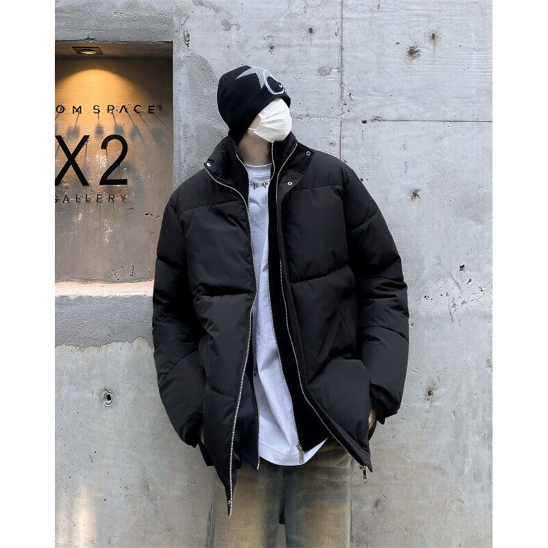 【有货】DM8144-P85冬季炸街立领加厚棉服男士假两件保暖潮流棉衣,男装棉衣,星座603-2