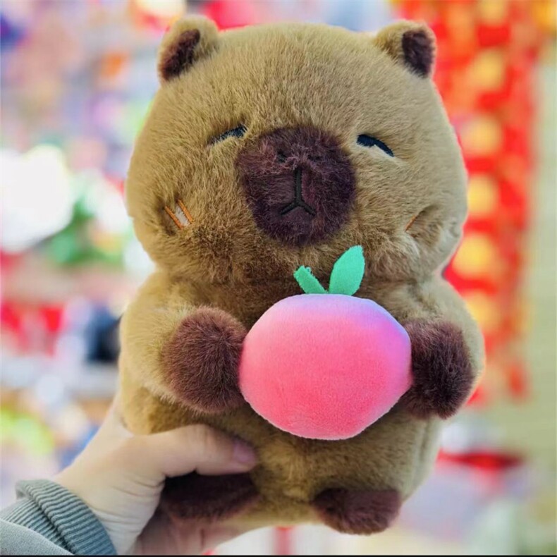 卡皮巴拉抓机娃娃婚庆活动抛洒公仔娃娃机娃娃毛绒（十个起售），王军涛毛绒玩具厂