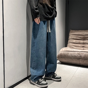 2023男士多色水洗港风做旧牛仔裤男XZ914-6-G63-P35图片