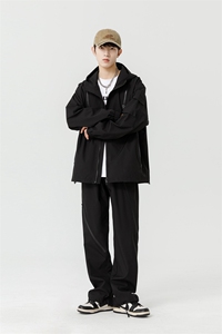 现货三防二开情侣冲锋衣套装户外登山服DSA157B-TZ562-P120可分拆图片