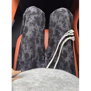 枫叶扎染灯芯绒裤子男款春秋季青少年运动卫裤直筒休闲裤 M574图片