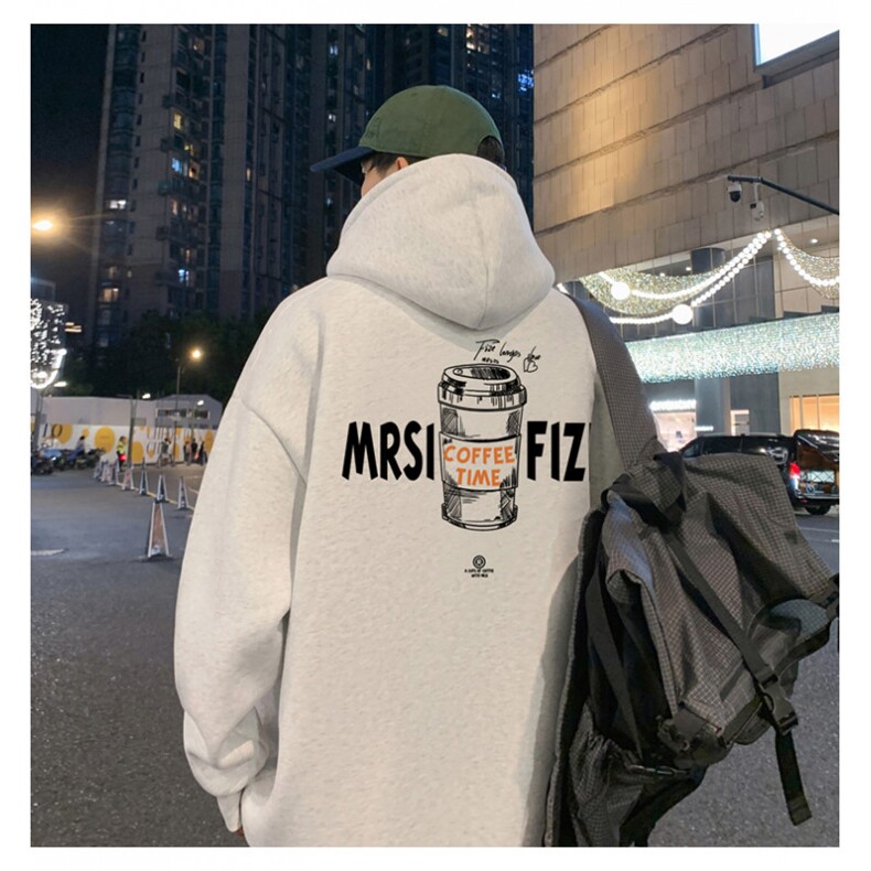 CM190P60加绒P65新品连帽卫衣重磅纯棉大码外套，女装短外套，星座304A-1