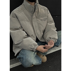 档口图高级感皮棉服宽松立领棉袄棉衣M520-P100，男装棉衣，星座1213