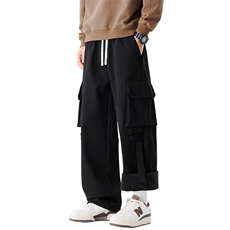 男士加绒加厚休闲户外保暖裤子K151加绒-P55大码元，男装棉衣，星座209