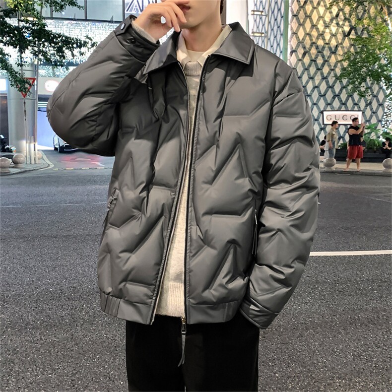 羽绒服数据2025新标90%白鸭绒有报告YR25335TP195控288,男装羽绒服,星座301B-1