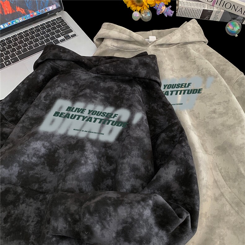 大图自动【有货】混纺连帽卫衣C403A-ML25286ZR-P45，男装卫衣，电商C403A