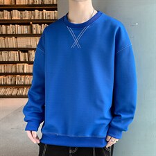 好质量！男士长袖t恤卫衣男秋季潮牌衣服学习潮流百搭W627，男装卫衣，星座815-2