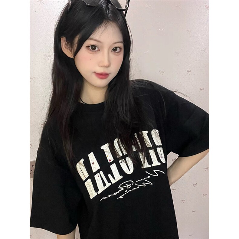 万针全刺绣工艺抖音得物高品质260克重磅纯棉双纱美式高街短袖T恤,男装T恤,电商A486