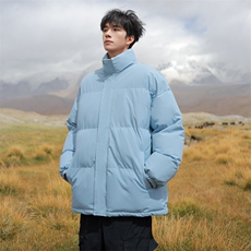 现货抖音得物可供视频冬季三防加厚羽绒棉衣外套面包棉服WM1266，男装棉衣，电商A486