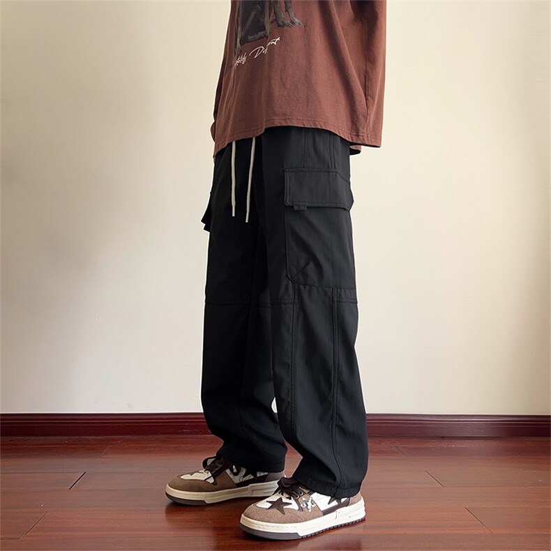 05秋冬加绒加厚多口袋工装裤美式冲锋裤XZ211-1-K2368-P60加绒65,男装工装外套,星座211-1