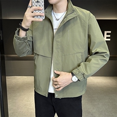 JK991-P752025秋季新款男士牛仔外套时尚百搭青年夹克上衣，男装工装外套，星座507A（原星座306B-2）