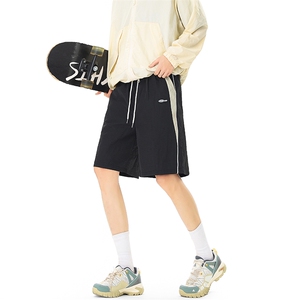山系户外速干短裤撞色五分裤薄款休闲裤A014-DY25288-P35控48图片