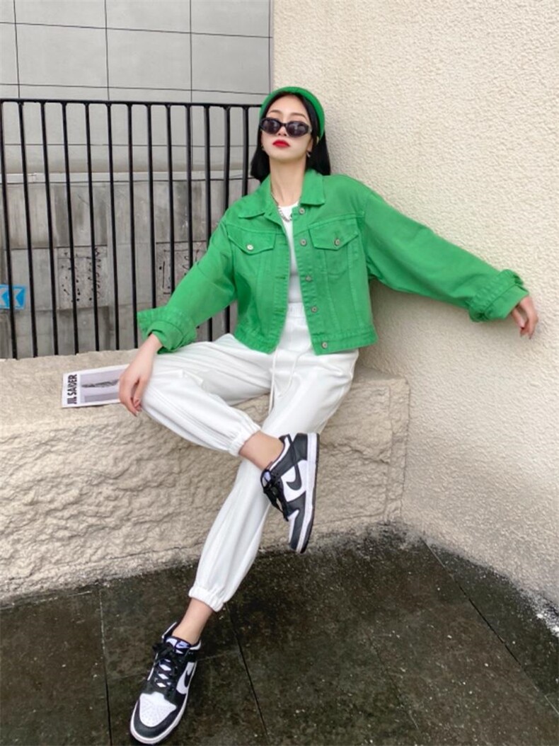 现货糖果牛仔短款外套，其它，灿烂琳琪