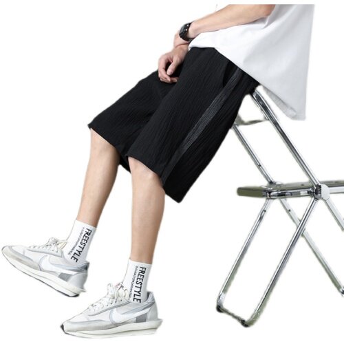 夏季短裤男潮流时尚休闲五分裤男冰丝短裤A210-K8519-P25,男装牛仔裤,星座210-3