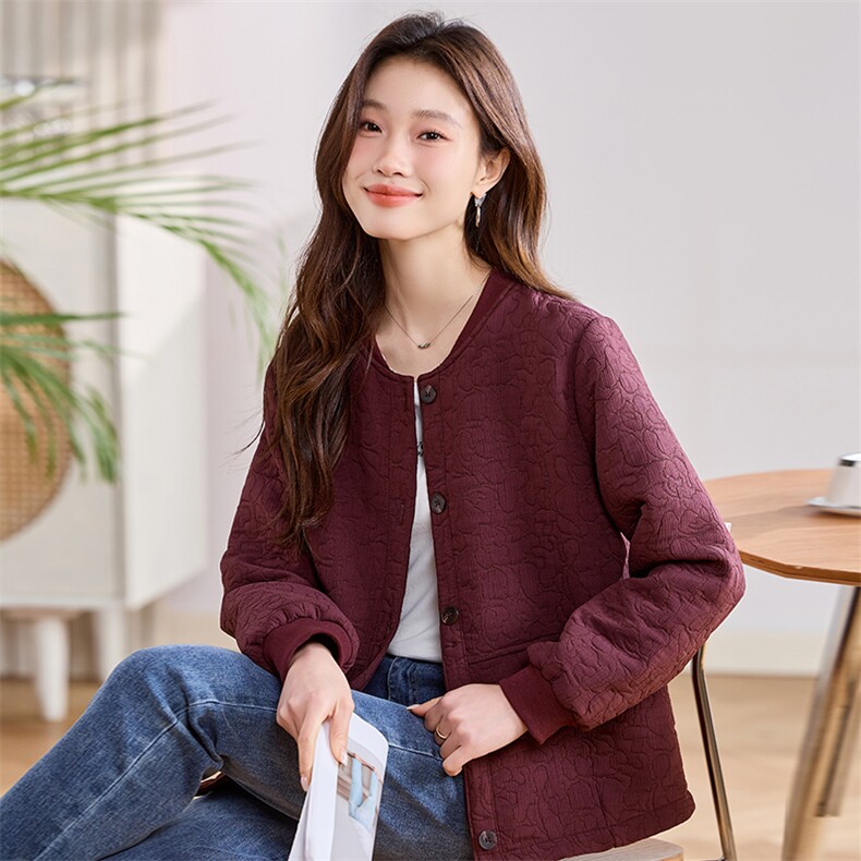 中年妈妈春装小香风外套2025新款时尚洋气中老年女装春秋夹克上衣,女装短外套,涵誉