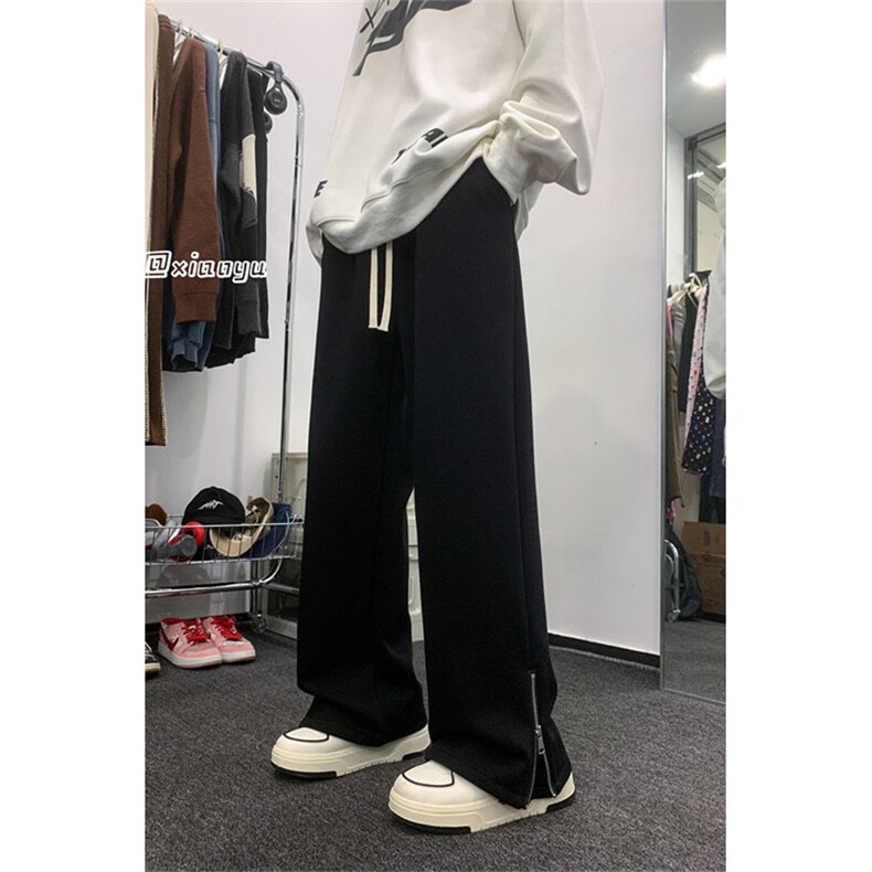 XZ616秋冬季新款拉链设计卫裤TY972P55控68加绒TY972JRP65控78,男装休闲裤,星座512A（原616）