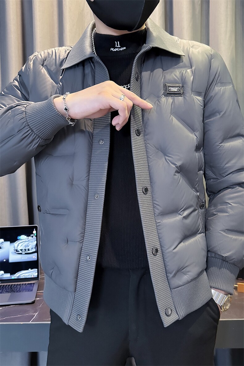 羽绒服数据2025新标85%白鸭绒有报告YR2699-TP179控299,男装羽绒服,星座301B-1