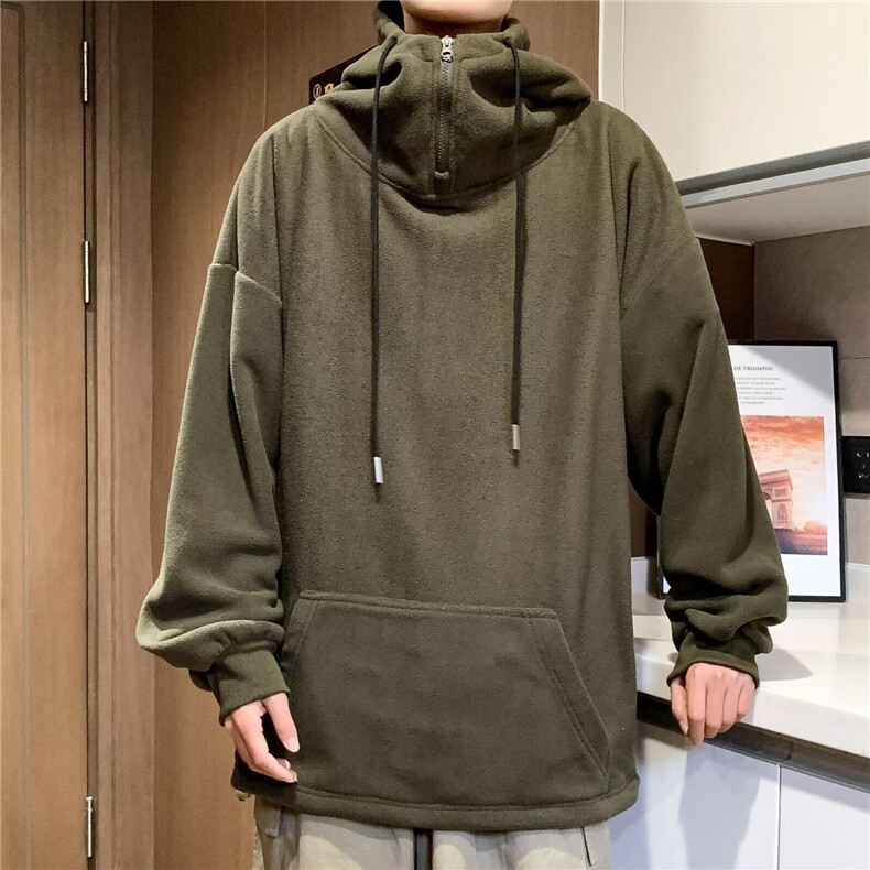 奥粒绒卫衣男韩版潮流连帽帅气2025冬季新款ins宽松外套WB216-P58,女装短外套,星座412-3