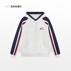 藏青色拼白灰