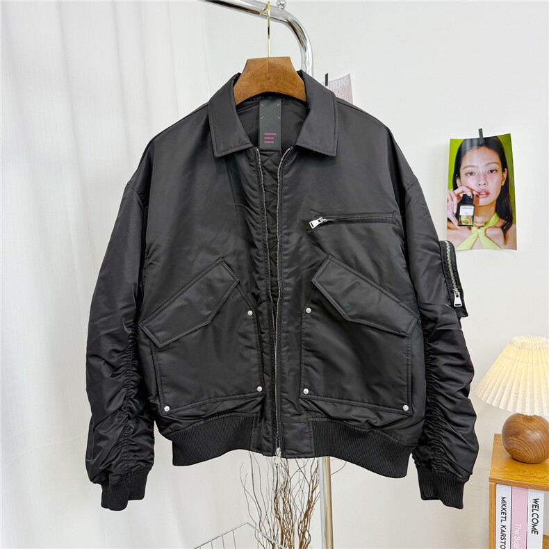 幸运星白鸭绒夹克羽绒服男2025冬季新款D213-W066-P400,男装羽绒服,电商D213