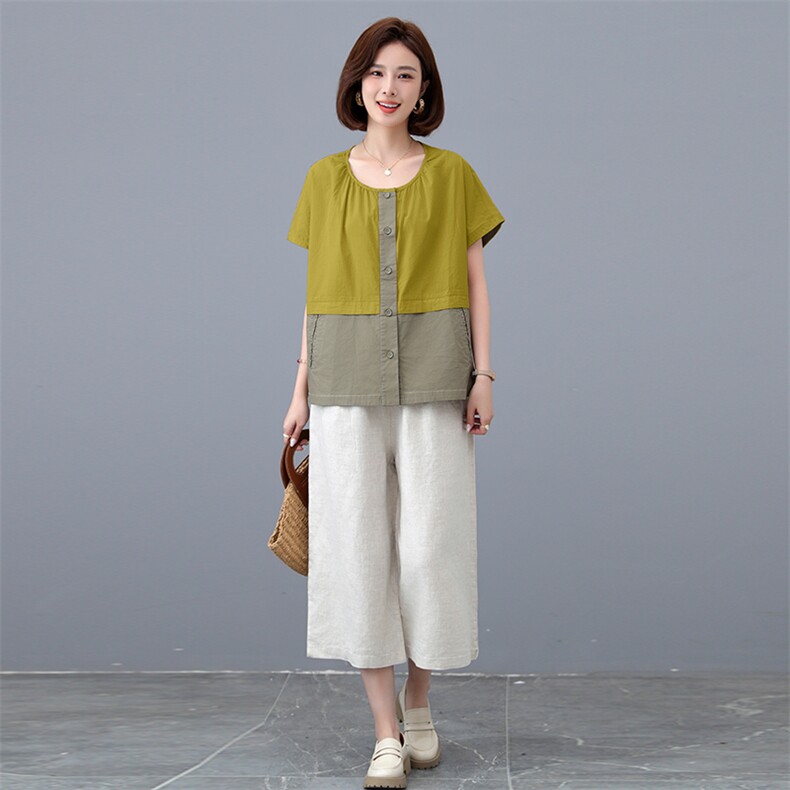 时尚休闲女装套装多色可选舒适百搭显瘦显高,女装套装/套裙,秋牧寒烟